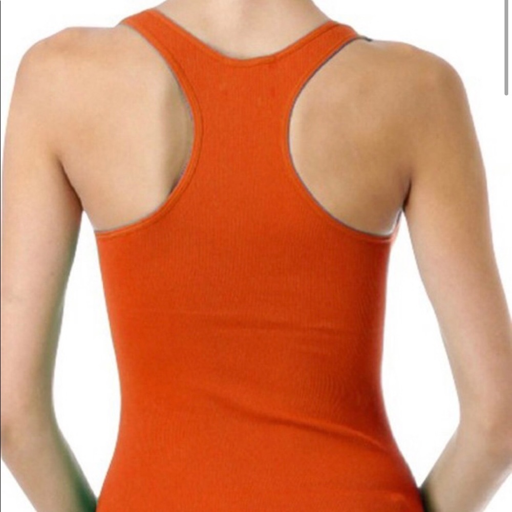 “RACERBACK” in Orange